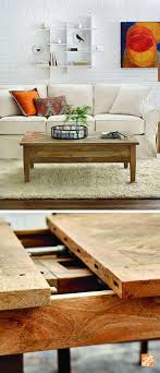 Home Decorators Collection Parquetry 4 25 Ft L Rectangular Wood Coffee Table In Natural 9528900950 Coffee Table Coffee Table Wood Home Decorators Collection