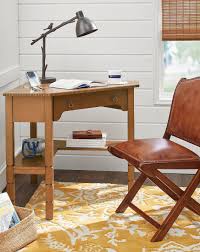 As for the looks, the desk combines light green and white, bringing a fresh and modern vibe to the space. Holden Corner Desk Grandin Road In 2021 Corner Desk Teak Shower Bench Accent Decor