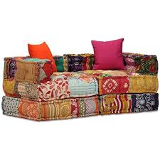 Galleria delle foto dove trovi centinaia di progetti dei migliori designer. Vislone Divano Letto Matrimoniale Modulare Per Soggiorno Design In Tessuto Cotone Patchwork A Strisce Con 2 3 Divano Letto Divano Letto Matrimoniale Idee Letto