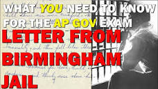 Document 8: Letter from Birmingham Jail AP Government - YouTube