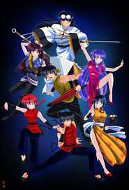 Ranma 1 2 Poster Anime Ranma Manga Anime