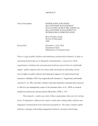 Know about the most common interview questions you should expect. Pdf Integrating Strategic Relationship Management Evaluating Public Relations As Relationship Management In Integrated Communication
