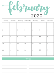 February 2020 Printable Calendar With Holidaysfebruary 2020 Printable Calendar With Holidays In 2020 February Calendar Calendar Printables Monthly Calendar Template