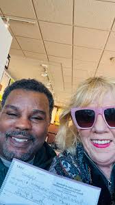 It's always great to spend time with Kenneth Jones the Director of People  for Community Improvement! The Redondo Beach Rotary Club has been  contributing to their mission for years. They feed the