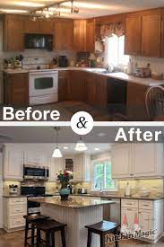 This Week We Are Featuring A Kitchen That Was Transformed From Dark To Light The Cabinets We Kitchen Remodel Small Kitchen Remodeling Projects Kitchen Design