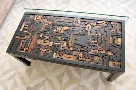 5 out of 5 stars. Letterpress Coffee Table Ruggy Diy
