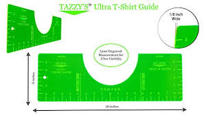 Download Tazzy S Ultra T Shirt Guide Number One Selling T Shirt Ruler Tshirt Alignment Tool Tee Shirt Ruler Guide For Vinyl Tshirt Ruler For Vinyl Alignment Heatpress Htv Svg Pricepulse