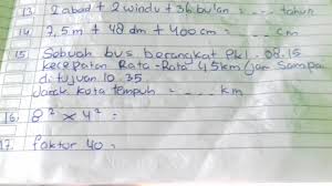 Maybe you would like to learn more about one of these? Cara Mengerjakan Kecepatan Rata Rata Masnurul