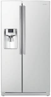 Maybe you would like to learn more about one of these? Samsung Rs261mdwp 26 Cu Ft Side By Side Refrigerator With 4 Tempered Glass Spill Proof Shelves Power Freeze Cool Options Led Lighting Compact Icemaker Door Alarm And External Ice Water Dispenser White Pearl