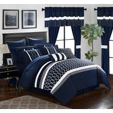 Meredith Striped 24 Piece Comforter Bed In A Bag Comforter Sets Bed Decor King Comforter Sets