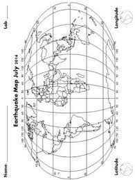 I Am Always Looking For A Latitude Longitude Earthquake Lab That Has New Data And Can Never Find One So I Made One H Earth Science Science Units Earthquake