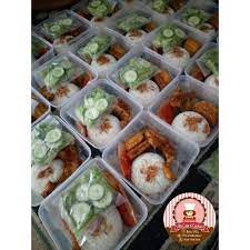 Kalau masak sendiri sangat puas hati. Paket Nasi Kotak Nasi Bento Nasi Box Nasi Ayam Goreng Ayam Bakar Shopee Indonesia