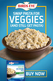 Birds Eye Veggie Mac And Cheese Gluten Free Swap Pasta For Veggies With Birds Eye Veggie Made 100 Vegetable Pasta Food Network Recipes Healthy Snacks Food