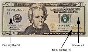 Older than that, just look for the raised intaglio printing and the tiny red/blue fibers in the paper. How To Tell If A 20 Dollar Bill Is Real