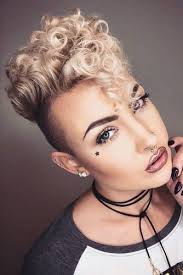 There are no precise measurements for a curly undercut. Curly Undercut Pixie Undercutpixie Pixiehaircut Hairs London