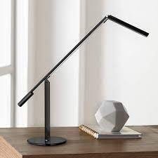 This beautiful luminaire exhibits a rich chrome finish that lends it an elegant persona. Gen 3 Equo Daylight Led Black Desk Lamp With Touch Dimmer R5796 Lamps Plus