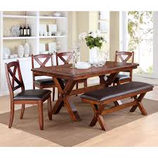 Crosswood Dining Set 6 Pc Sams Club Dining Set With Bench Dining Set Dining