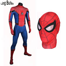 The fact he has to juggle school, work, realationships is what kept him grounded. Ling Bultez High Quality Spiderman Homecoming Cosplay Costume 2017 Tom Borizcustom