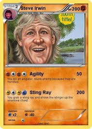 Steve irwin was an australian wildlife conservationist and television personality. Pokemon Steve Irwin 11