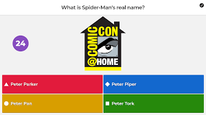 Comic Con 2020 Features Kahoot Challenges In Their Virtual Lineup Kahoot Here, in this article, i've listed 300+ kahoot names for people like you who want to look what is kahoot? comic con 2020 features kahoot