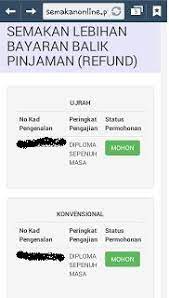 Jika anda ingin membuat semakan baki & tunggakan ptptn, anda hanya perlu ke portal rasmi ptptn untuk semak penyata ptptn online. Semakan Lebihan Bayaran Balik Pinjaman Refund Ptptn