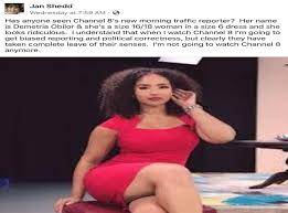 She can&#39;t handle that curvy womenare beautiful &mdash; Tv News Reporter Hits Back At Body Shaming Viewer Who Said She Looks Ridiculous The Independent The Independent
