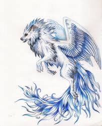 Winged Wolf Tattoo Design By Twodeeweaver On Deviantart Anime Wolf Drawing Anime Wolf Wolf Drawing