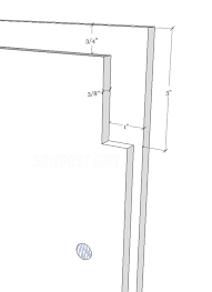 Buying kitchen cabinets can bring on ceaseless confusion: How To Build A Cabinet With Dado Joints Sawdust Girl