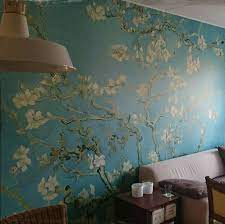 fotobehang amandelbloesem photo wallpaper almond blossom collection van gogh bn wallcoverings wall coverings special wallpaper wallpaper