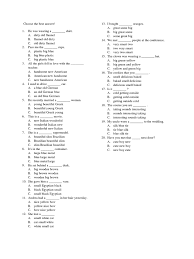 Soal polite request pilihan ganda dan jawaban. Soal Adjective Clause Clothing Fashion