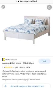 38 1/4 x 74 3/8 inches. Ikea Queen Bed Mattress Furniture Home Living Furniture Bed Frames Mattresses On Carousell