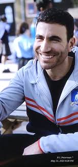 Jamie's face when realizing he made his mom proud