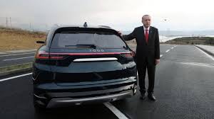 Turkish President Erdogan Unveils Turkey Made Togg Ev Prototype Electric Cars Car Vehicles