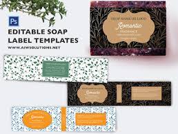 We will also pin on free soap label templates printable on your laser or inkjet. Soap Label Template Id49 Creative Photoshop Templates Creative Market