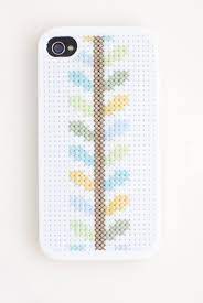 Cross stitch phone case tutorial Cross Stitch Iphone 4 4s Case Modern Leaf Etsy Cross Stitch Cross Stitching Cross Stitch Bookmarks