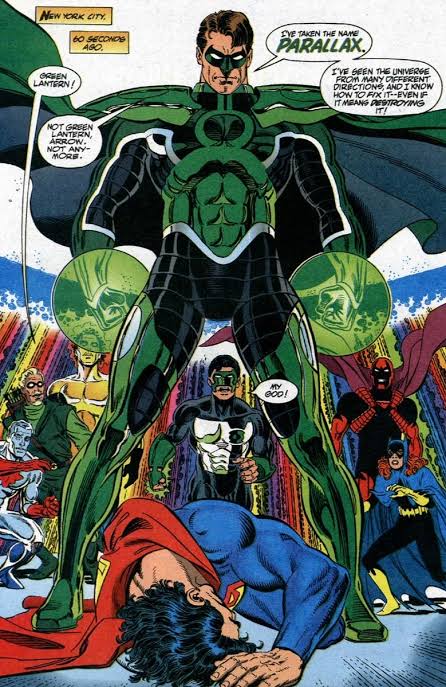 Green Lantern bonds with Batman | Arousing Grammar