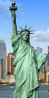 The First Thing Travelers Traditionally Saw When Arriving In New York By Boat Nyc New York Statue New York Landmarks New York Harbor
