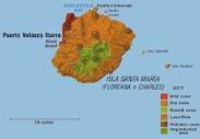 Floreana Island Map • mappery