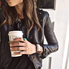 Shalice Noel On Instagram When In Doubt Rings Via Torchlightjewelry Http Www L Vegan Leather Jacket Womens Fashion Inspiration Autumn Fashion Women