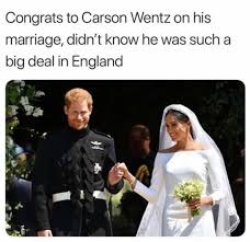 Carson wentz & prince harry are twins. Who Knew Royal Wedding Of Prince Harry And Meghan Markle Know Your Meme