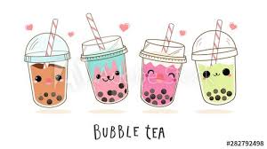 Boba, tea, milk tea, bubble tea, cup, drink, funny, tea lover, college, sorority, cute, laptop, bubble, chinese food, chinese, asian, drawings, matcha, green tea, thai tea. Cute Bubble Milk Tea Cartoon Characters Vector Set Design For Milk Tea Ads And Logo Design Template Buy This Sto Bubble Milk Tea Bubble Tea Tea Wallpaper