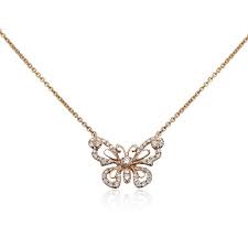 The different types of gold chains are called byzantine, box cable, figaro, panther, popcorn, rolo, rope, snake, venetian link, wheat, anchor and lastly, t the different types of gold chains are called byzantine, box cable, figaro, panther,. Rose Gold Butterfly Necklace My Jewel Shop
