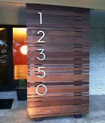 Of course, the total cost of the project will vary considerably based on a number of factors, including the » we recommend: Brushed Steel Mid Century Modern Style Address Numbers Home Garden Garden Plaques