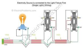 Wiring diagram for fluorescent light fixture free download wiring. 3 Way Switch Wiring Diagrams With Pdf Electric Problems