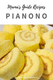 Pianono Filipino Food Dessert Filipino Desserts Pianono Recipe