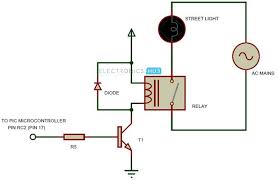 Auto Intensity Control Of Street Lights Circuit Using Microcontroller Street Light Light Control Microcontrollers