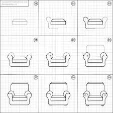 How To Draw A Comfy Chair Comfychair Chairdrawing Chair Drawing Easy Drawings Doodle Drawings