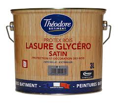 Les lasures et vernis sont des traitements de surface préventifs et décoratifs pour le bois. Lasure Glycero Satinee Interieure Et Exterieure Pour La Decoration Et La Protection Du Bois Protex Bois 3l