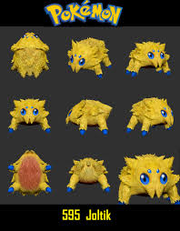 Normal weather (35%) / snowing (5%) mudbray: Artstation 2019 Pokemon 595 Joltik Anna Vidal