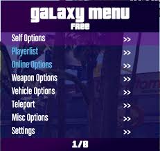 Xbox 360 , xbox one, ps3, ps4 and pc. Outdated Galaxy Mod Menu
